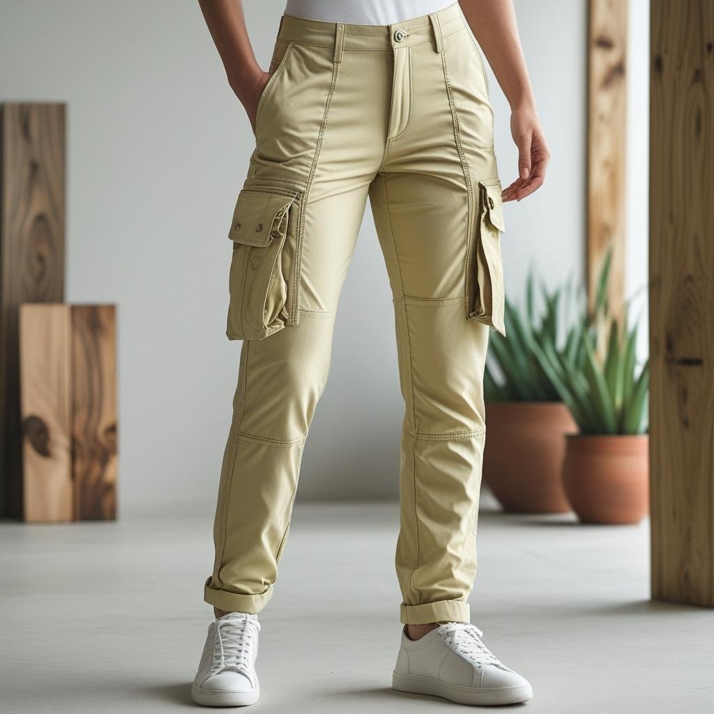 Sustainable Utility Chic Outfits for Aussie Summer 2025 - Recycled Cargo Pants