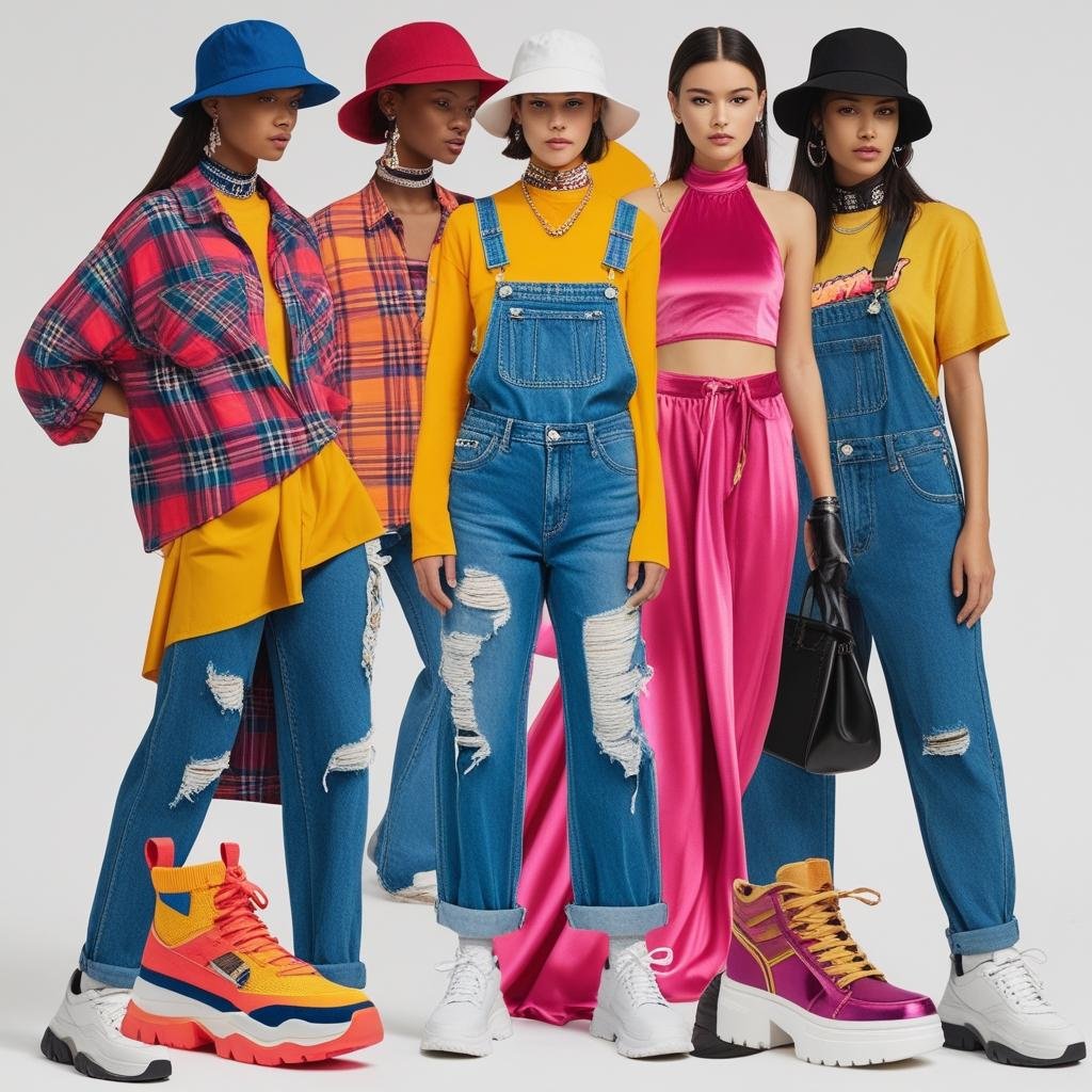 90s Fashion Guide Iconic Trends and Modern Revival - getnewtrends.com