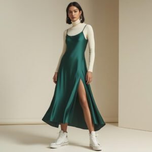 90s Fashion - Minimalism - Clean Lines and Slip Dresses - getnewtrends.com