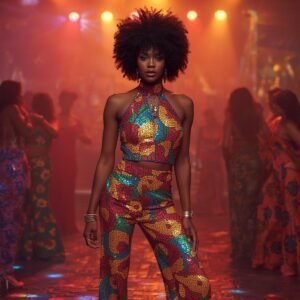 Disco Glamour Shiny Tops Jumpsuits - 70s Fashion for Women - Get New Trends