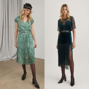 1920s Fashion Trends - Flapper Dresses and Drop-Waist Silhouettes - GetNewTrends