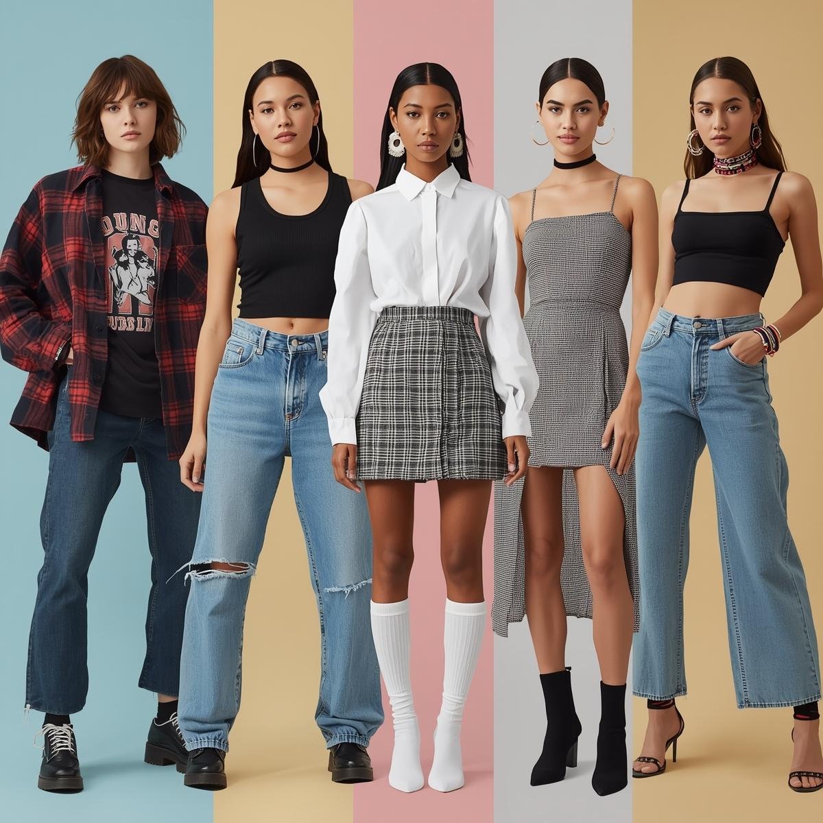 90s & 2000s Fashion Trends Nostalgia Revival - GetNewTrends