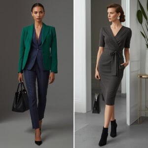 Tailored Suits and Pencil Dresses - fashion trends in the 50s - GetNewTrends